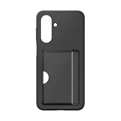 Samsung Card Slot Case voor Galaxy A26 Telefoonhoesje Zwart