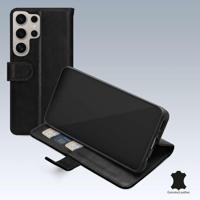 Mobilize Leather Wallet Samsung Galaxy S24 Ultra 5G Black - thumbnail