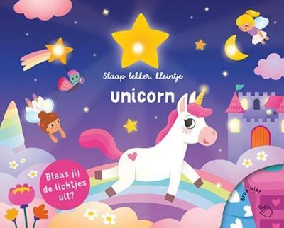 Boek Slaap Lekker Kleintje Unicorn + Licht