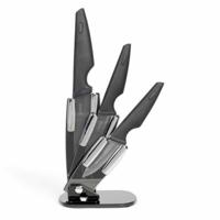 3-messenblok met houder - LIVOO - MEC135N - 7,5 / 10 / 12,5 cm - Keramisch mes - Vaatwasmachinebestendig - thumbnail