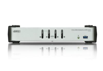 Aten 4-poorts USB 3.0 DisplayPort KVMP™-schakelaar (kabels meegeleverd)