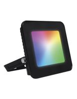 Bouwlamp Muvit MIOFLOD001 F Zwart 20 W (2700 K) (6500 K) - thumbnail