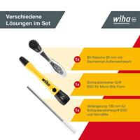Wiha MicroBit-set ESD | assorti | 66-delig | incl. box - 39971 - 39971 - thumbnail