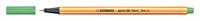 STABILO point 88, premium fineliner 0.4 mm, neon groen, per stuk - thumbnail