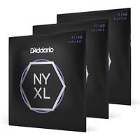 D&apos;Addario NYXL1149-3P Nickel Wound Medium 11-49 (set van 3) - thumbnail