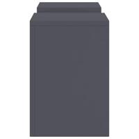 Plantenstandaard 2 pcs Antraciet 24 x 24 x 35 cm Staal - thumbnail