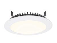 Deko Light 565236 LED Panel Round III 26 LED-inbouwlamp Energielabel: G (A - G) LED LED vast ingebouwd 26 W Verkeerswit (RAL 9016) - thumbnail