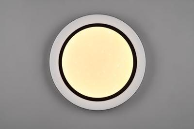 Trio Witte plafondlampCartida wit met zwart - R67244000