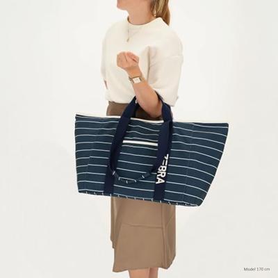 Zebra trends elise strandtas-Stripe White Navy