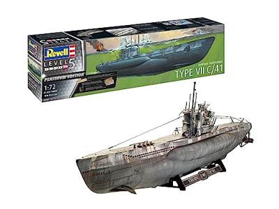 Revell 1/72 German Submarine Type VII C/41 - Platinum Edition
