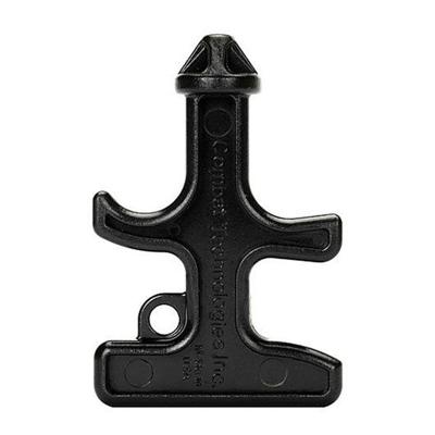2 stuks buiten noodsituatie sterke zelfverdediging persoonlijke bescherming tactische Security Tool vrouwen vinger Stinger Drill (zwart)