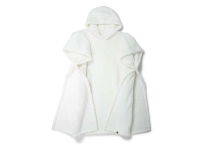 SENZA Teddy Hoodie Wit - Fleece deken SENZA Teddy Hoodie Wit - Fleece deken