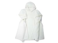 SENZA Teddy Hoodie Wit - Fleece deken - thumbnail