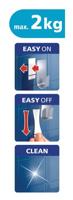 tesa POWERSTRIPS® Waterproof scheermeshouder Wit Inhoud: 1 stuk(s) - thumbnail