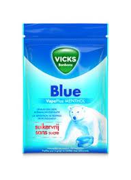 Blue menthol suikervrij bag - thumbnail