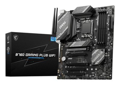 Moederbord MSI B760 GAMING PLUS WIFI LGA 1700 Intel B760 - thumbnail