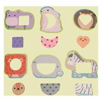 Classic World world houten puzzel wilde dieren, 13st. - thumbnail