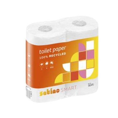 Toiletpapier Satino MT1 Smart 2-laags 400 vel wit 062470 | 10 stuks