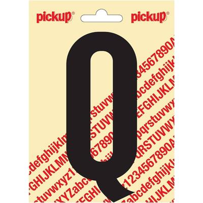 Plakletter Nobel Sticker zwarte letter Q Pickup - Pickup Plakletter Nobel Sticker zwarte letter Q Pickup - Pickup