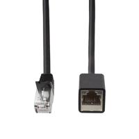 LogiLink CQX063S RJ45 Netwerkkabel, patchkabel CAT 6A S/FTP 3.00 m Zwart Vlambestendig, Halogeenvrij, Afscherming gevlochten 1 stuk(s) - thumbnail