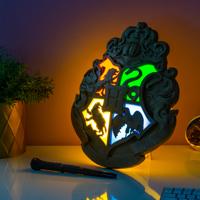 Harry Potter Hogwarts Crest Lamp - thumbnail