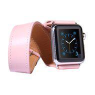 Kakapi Double Strap bandje - Roze - Geschikt voor Apple watch 38mm / 40mm / 41mm / 42mm Kakapi Double Strap bandje - Roze - Geschikt voor Apple watch 38mm / 40mm / 41mm / 42mm