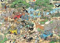 Jumbo Jan van Haasteren safari en storm 2x1000 stukjes - thumbnail