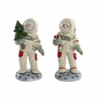 Decoratieve figuren DKD Home Decor Hars (2 pcs) (9 x 8.5 x 17 cm) - thumbnail