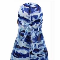 w-3 Camouflage lange-tailed Pirate Hat tulband Cap afdrukken - thumbnail