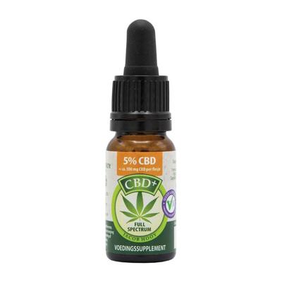 CBD plus olie 5% 10 Milliliter