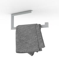 Looox Rail Handdoekhouder - 35cm - RVS geborsteld wroll35rvs - thumbnail