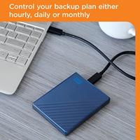 WD My Passport Ultra 2 TB Externe harde schijf (2,5 inch) USB-C Blauw WDBC3C0020BBL-WESN - thumbnail