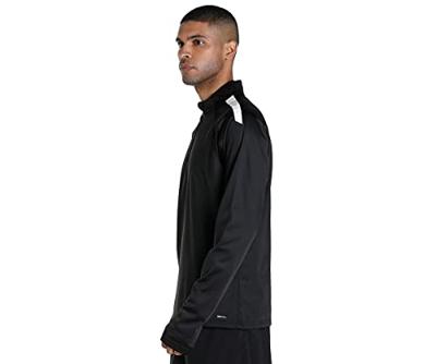 PUMA teamLIGA Trainingstrui 1/4-Zip Zwart - thumbnail
