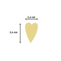 Vaessen Creative • figuurpons hart smal medium - thumbnail