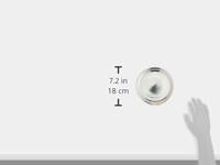 TRIXIE VOERBAK RVS / KUNSTSTOF-OMMANTELING ASSORTI 17X17 CM 800 ML 4 ST - thumbnail