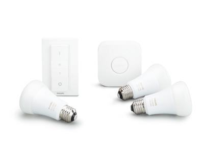 Philips Hue White and Color ambiance 3x E27-lamp, starterkit E27