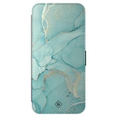 Samsung Galaxy A57 flipcase - Touch of mint Samsung Galaxy A57 flipcase - Touch of mint