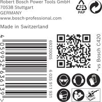 Bosch Accessories 2608901663 Schuurpapier voor vlakschuurmachine Korrelgrootte (num) 120 (l x b) 133 mm x 80 mm 50 stuk(s) - thumbnail