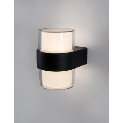 Lyora Design wandlampDarf dubbel zwart - 9925666