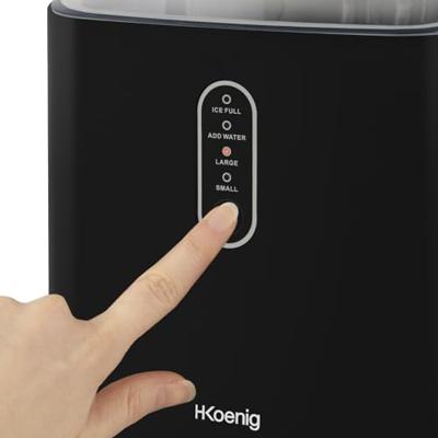 IJsmaker H.Koenig KUB14 Zwart 1 L