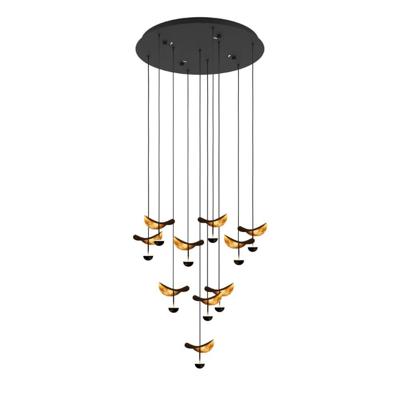 Stars of Light HanglampDracera zwart met goud - 390339