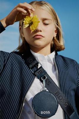 Hugo Boss Logo T-Shirt Kids Donkerblauw - Maat 13/14 jaar - Kleur: Donkerblauw | Soccerfanshop