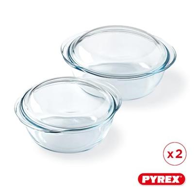 Kookpot Pyrex Transparant 1,6 L