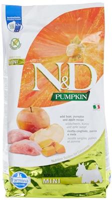 FARMINA N&D Pumpkin Adult Mini Boar&Apple - droog hondenvoer - 7 kg