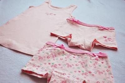 Funderwear meisjes setje - Horse - Katoenen Kinderondergoed