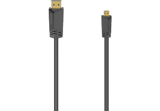 Hama High-speed HDMI™-Kabel Con. Type A - Con. Type D (Micro) Ethernet 1,5 M