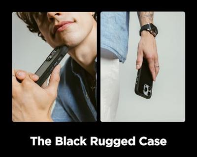 Nomad Rugged hoesje iPhone 16 Pro - Black Nomad Rugged hoesje iPhone 16 Pro - Black