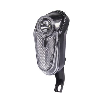 Simson Koplamp intense batterijen zwart led