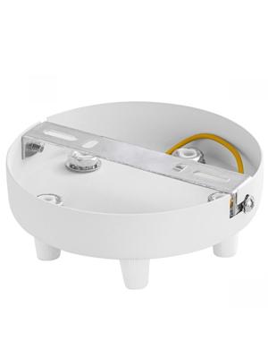 Light depot - plafondkap metaal 5 lichts - wit - Outlet