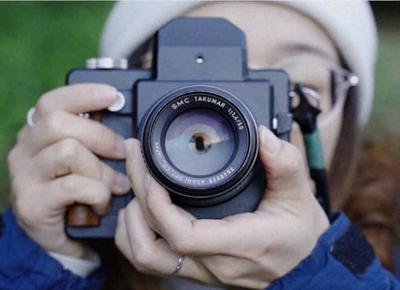Nons SL660 camera behuizing EF Mount (instax square film)